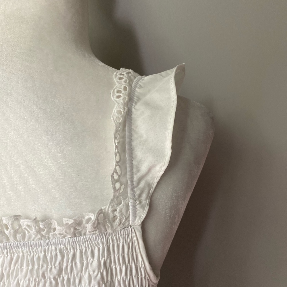 Embroidered Ruffle Top - Picture 5 of 9